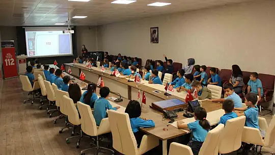 Miniklere 112 eğitimi