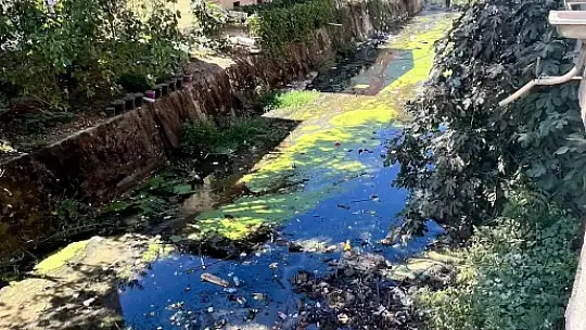 Mollabey Deresi çöplerle doldu, köylüler tepkili