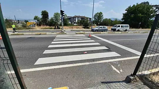 Motosikletliler karşıdan karşıya geçemedi