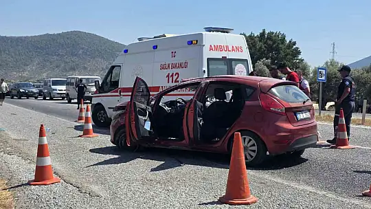 Muğla'da trafik kazası: 1 ölü, 2 yaralı