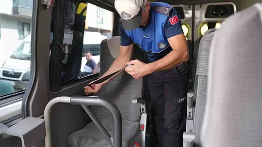 Öğrencilerin güvenli seyahat etmesi için zabıta ve polis teyakkuza geçti