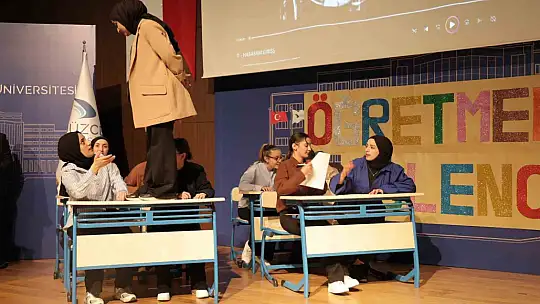 Öğretmence eğlence renkli anlara sahne oldu