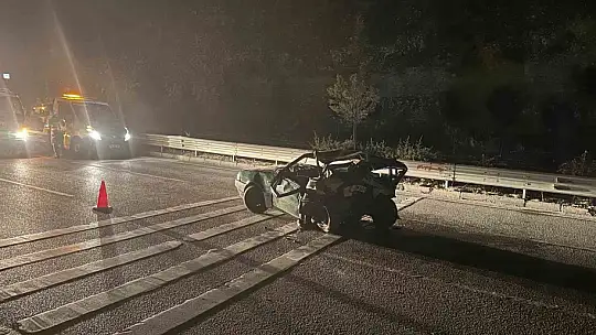 Ölümlü kazaya karışan sürücü 2.38 promil alkollü çıktı
