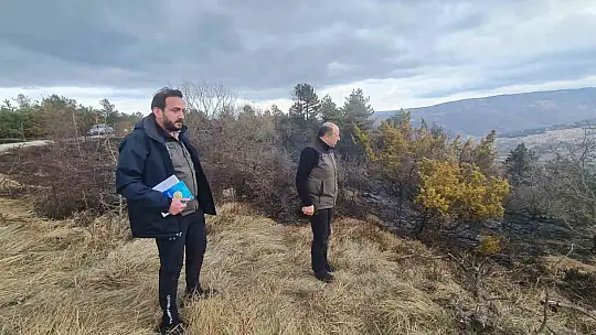 Orman Bölge Müdürü Bayraktaroğlu çalışmaları inceledi