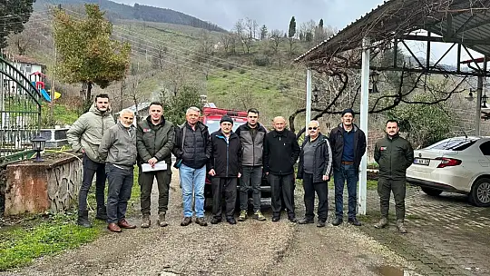 Orman köylüsüne yangınları önleme eğitimi verildi