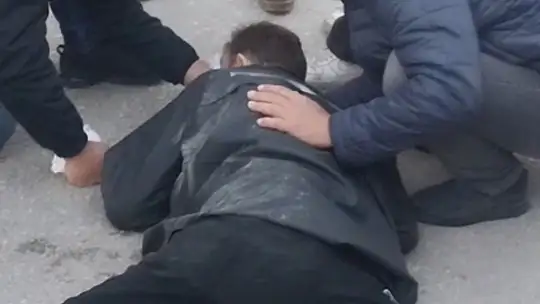 Otomobilin çarptığı yaya yaralandı