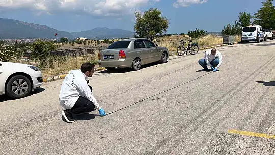 Otomobille çarpışan bisikletli ağır yaralandı