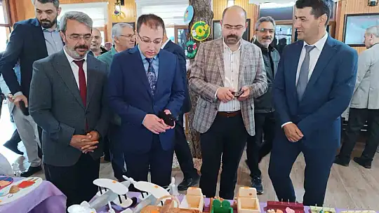 Özel öğrencilerin el emekleri beğeniye sunuldu