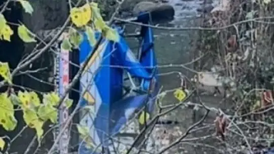 Patpat dereye uçtu: 1 ölü, 1 yaralı