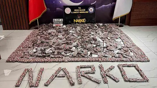Piyasa değeri 18 milyon liralık uyuşturucu ele geçirildi