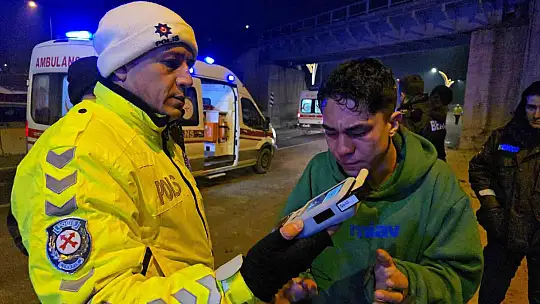 Polisten kaçan alkollü sürücü kaza yapınca yakalandı