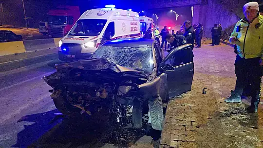 Polisten kaçan alkollü sürücü kaza yapınca yakalandı