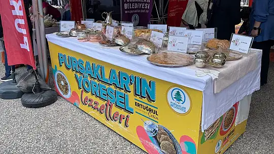 Pursaklar'ın yöresel lezzetleri görücüye çıktı