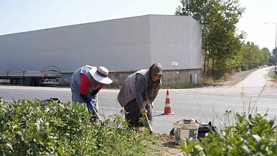 Refüjlerde bakım çalışmaları sürüyor