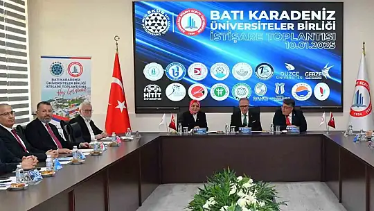 Rektör Kırışık, Batı Karadeniz Üniversiteler Birliği dönem toplantısına katıldı