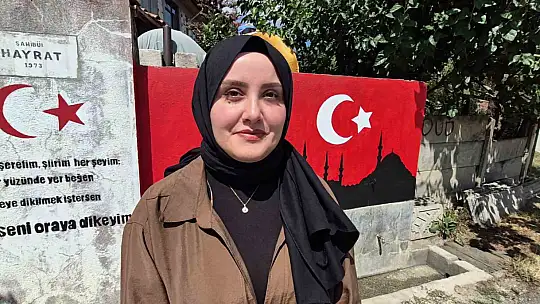 Resim öğretmeninin fırçasıyla mahallenin adı değişti