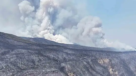 Rüzgar, Karabük'teki orman yangınlarını yeniden alevlendirdi