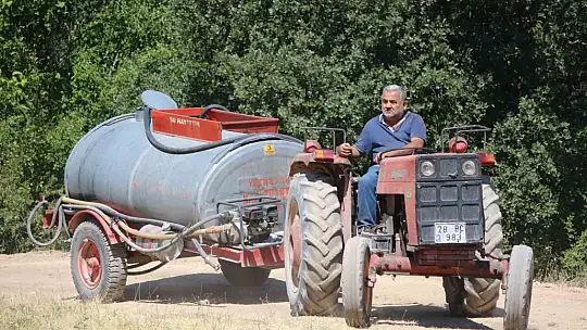 Rüzgar, Karabük'teki orman yangınlarını yeniden alevlendirdi