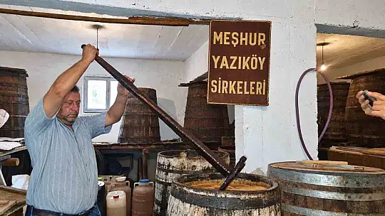 Safranbolu'da 350 yıllık küplerde geleneksel sirke üretimi başladı