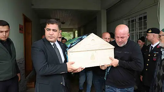 Şehidimizin annesine son görev