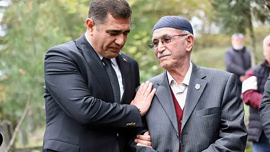 Şehidimizin annesine son görev
