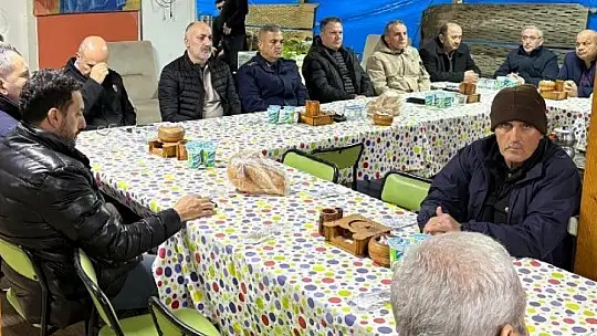 Şehit ailesinden iftar yemeği