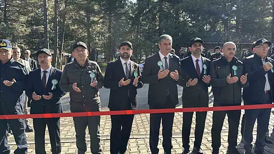 Şehit orman işçisi Enes Kızılyer anısına çeşme açılışı ve fidan dikimi yapıldı