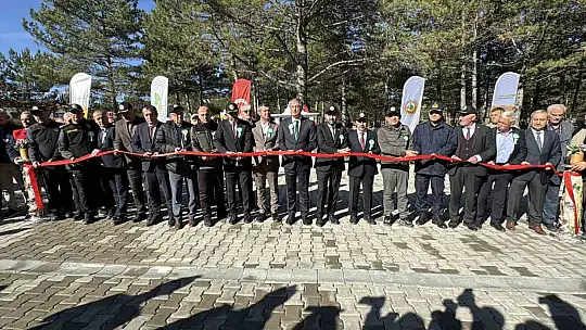 Şehit orman işçisi Enes Kızılyer anısına çeşme açılışı ve fidan dikimi yapıldı