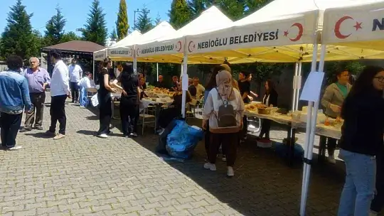 Şehit Sacit Olcay Kabaklıoğlu Tarım Lisesi'nde okul tanıtımı ve hayır yemeği düzenlendi