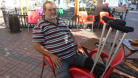 Şeker hastalığından ayağı kesildi: