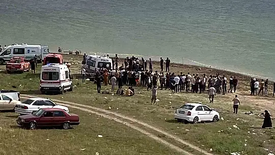 Serinlemek için baraja giren 3 kişi boğularak can verdi