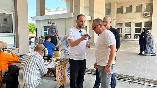 Sigara bırakma standı ilgi gördü
