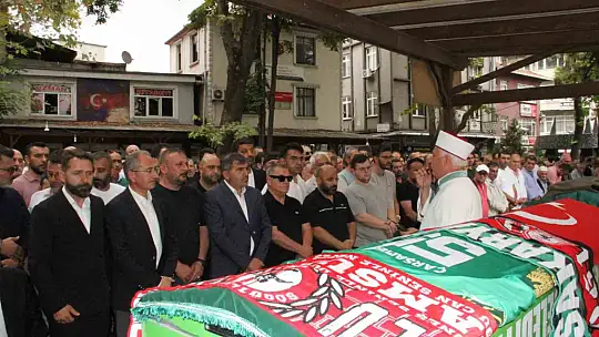 Samsunsporlu taraftar son yolculuğuna uğurlandı