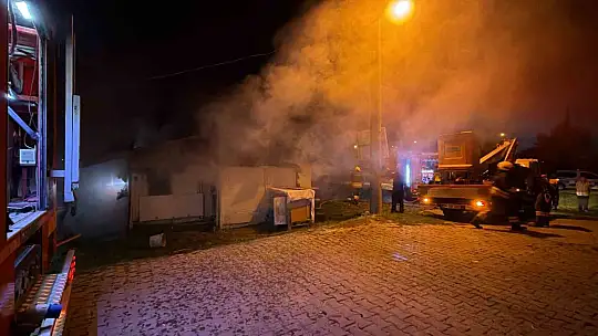 Sobayı yakmak isterken evi yaktı