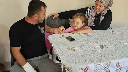 Sokak köpeğinin saldırısına uğradı, ayağı iki yerden kırıldı