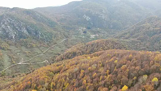 Sonbahara bürünen ormanlar ve 'çam kokulu' evler mest ediyor