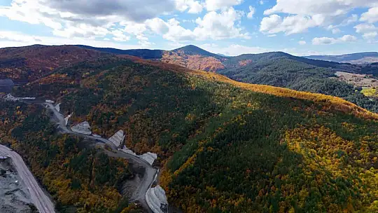 Sonbaharla Kastamonu ormanlarının mest eden buluşması