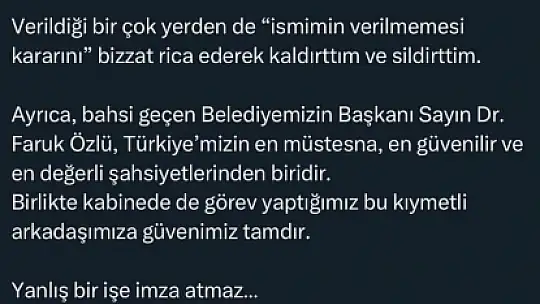 Soylu'dan açıklama: