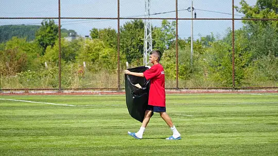 Spor camiasından 'Temiz Şehir Düzce' kampanyasına destek