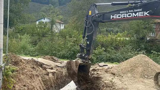 Taşkın riskine karşı kutu menfez çalışması