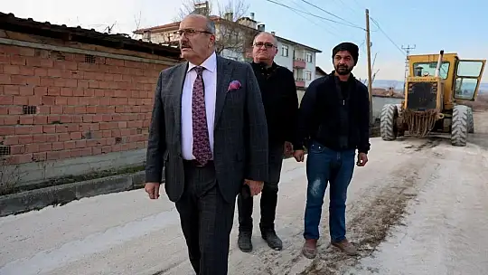 Taşköprü Belediyesi, yol yapım ve çevre düzenleme çalışmalarına aralıksız devam ediyor