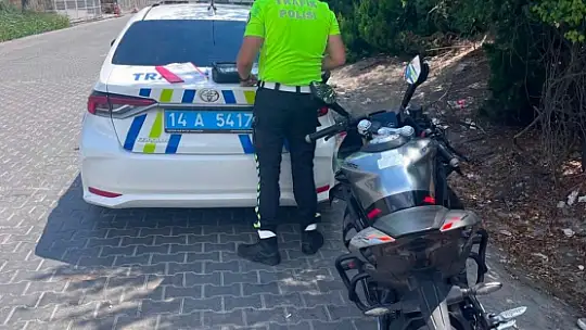 Tek tekerle gitmenin bedeli 46 bin lira oldu