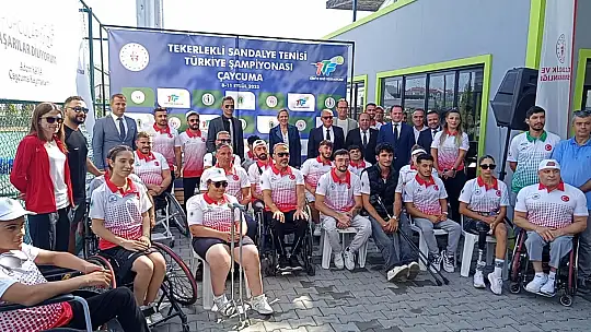 Tekerlekli Sandalye Tenisi Türkiye Şampiyonası, Zonguldak'ta başladı