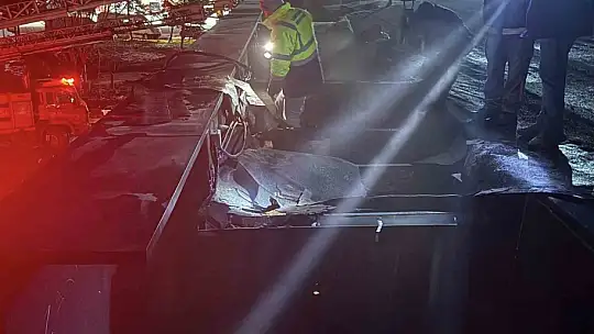 TEM'deki dinlenme tesisinde korkutan yangın