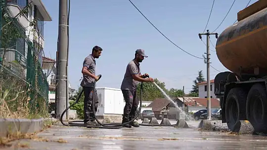 Temiz şehir Düzce kampanyası 15. mahallede