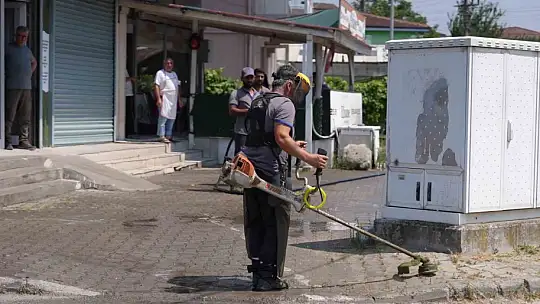 Temiz şehir Düzce kampanyası 15. mahallede