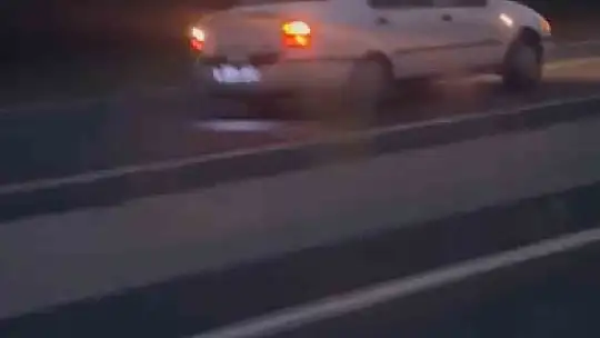 Ters yönde kilometrelerce ilerleyerek trafiği tehlikeye düşürdü
