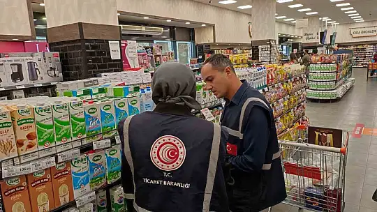 Ticaret Bakanlığı'ndan 81 ilde gıda ve market denetimi
