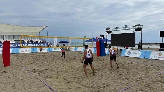 Trabzon'da Uluslararası Plaj Voleybolu heyecanı başladı