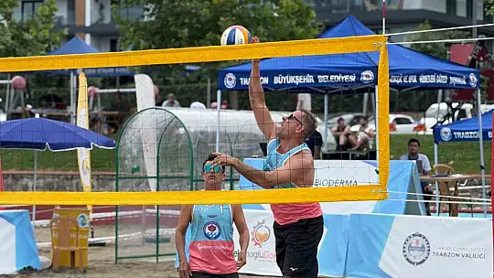 Trabzon'da Uluslararası Plaj Voleybolu heyecanı başladı